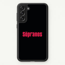 Title Screen  - The Sopranos Phone Case for Galaxy S21FE