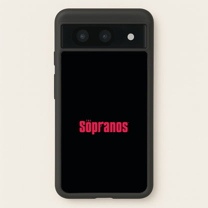 Title Screen  - The Sopranos Phone Case for Google Pixel 8a