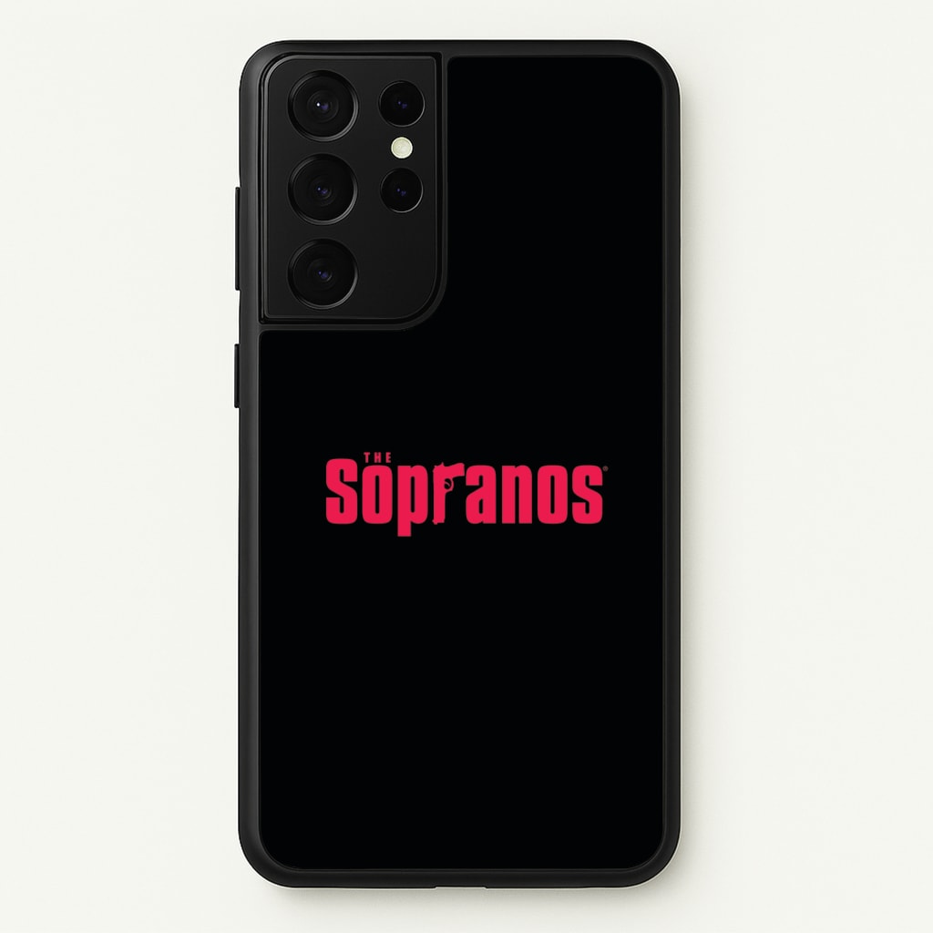 Title Screen  - The Sopranos Phone Case for Galaxy S21 Ultra
