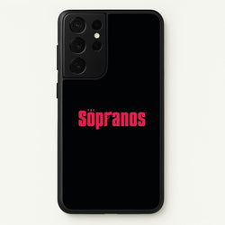 Title Screen  - The Sopranos Phone Case for Galaxy S21 Ultra