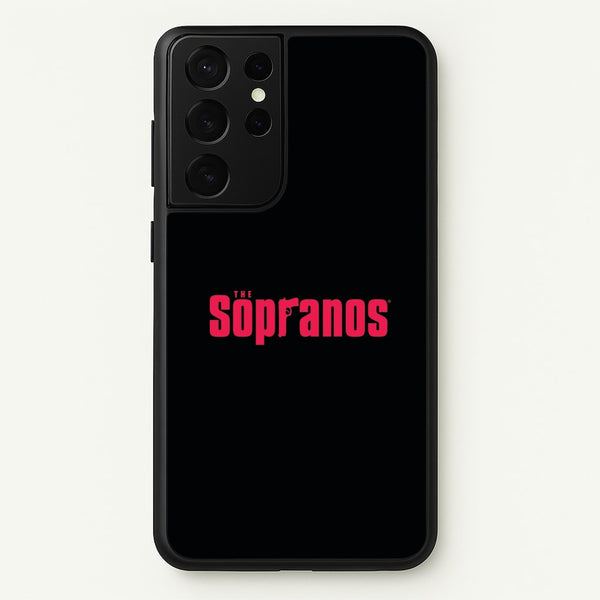 Title Screen  - The Sopranos Phone Case for Galaxy S21 Ultra
