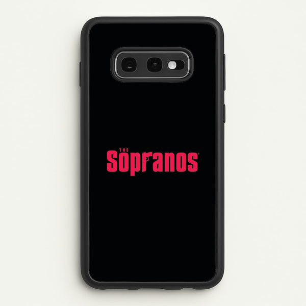 Title Screen  - The Sopranos Phone Case for Galaxy S10e