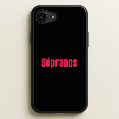 Title Screen  - The Sopranos Phone Case for iPhone 16e