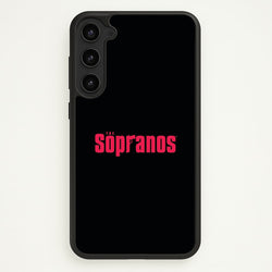Title Screen  - The Sopranos Phone Case for Galaxy S23 Plus