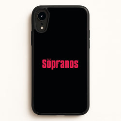 Title Screen  - The Sopranos Phone Case for iPhone XR