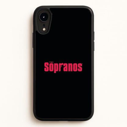 Title Screen  - The Sopranos Phone Case for iPhone XR