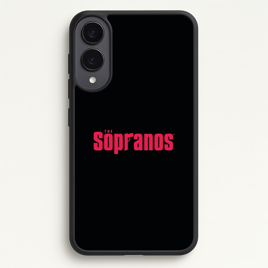 Title Screen  - The Sopranos Phone Case for Galaxy S25 Edge