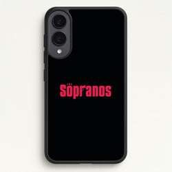Title Screen  - The Sopranos Phone Case for Galaxy S25 Edge