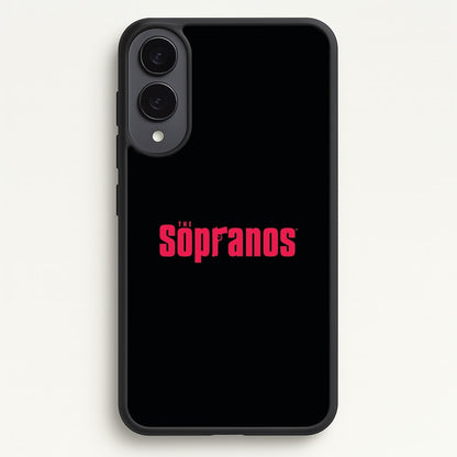 Title Screen  - The Sopranos Phone Case for Galaxy S25 Edge