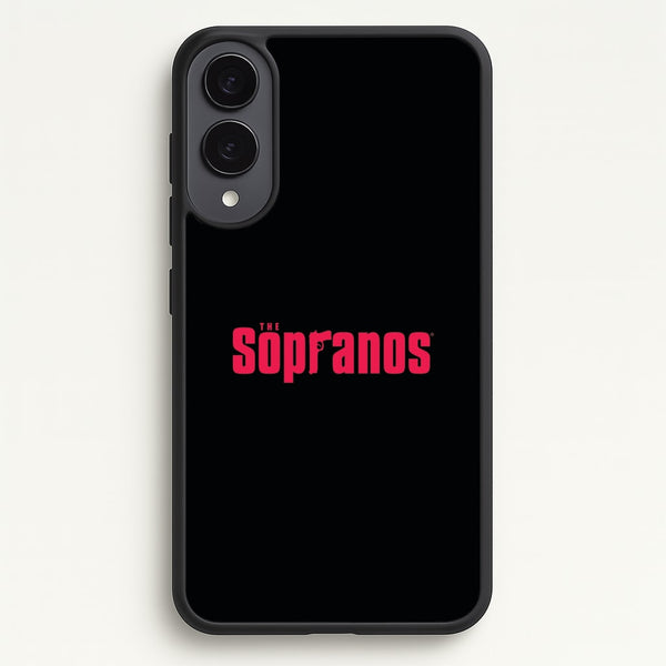 Title Screen  - The Sopranos Phone Case for Galaxy S25 Edge