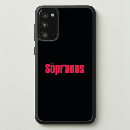 Title Screen  - The Sopranos Phone Case for Galaxy Note 20