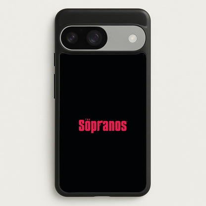 Title Screen  - The Sopranos Phone Case for Google Pixel 9 / 9 Pro