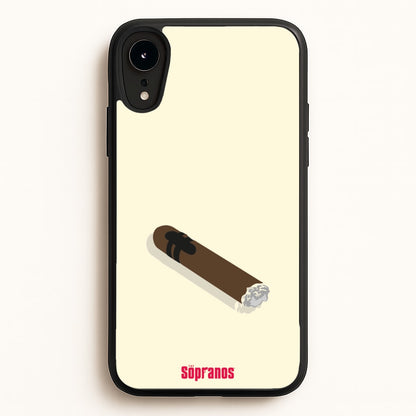 Cigar  - The Sopranos Phone Case for iPhone XR