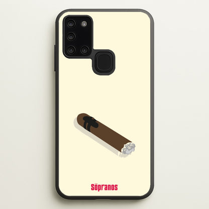 Cigar  - The Sopranos Phone Case for Galaxy A21s