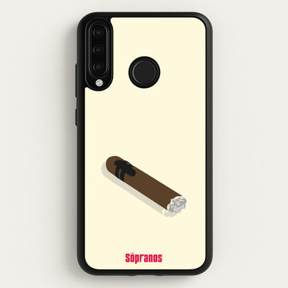 Cigar  - The Sopranos Phone Case for Huawei P30 Lite