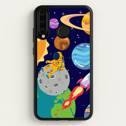 Space View   - Space Phone Case for Huawei P30 Lite