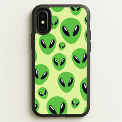 Alien Raider - Space  - Space Phone Case for iPhone X / XS
