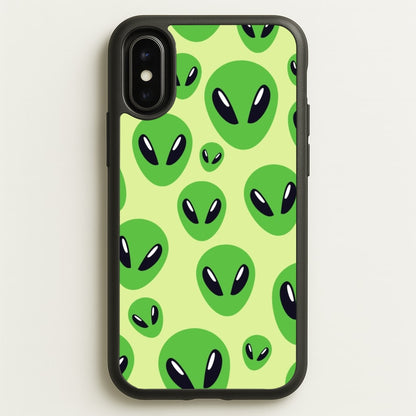 Alien Raider - Space  - Space Phone Case for iPhone X / XS