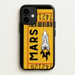 Ticket To Mars - Space  - Space Phone Case for iPhone 12 / 12 Pro