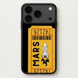 Ticket To Mars - Space Phone Case for iPhone 17 Pro