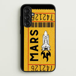 Ticket To Mars - Space  - Space Phone Case for Galaxy A16