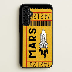 Ticket To Mars - Space  - Space Phone Case for Galaxy A54