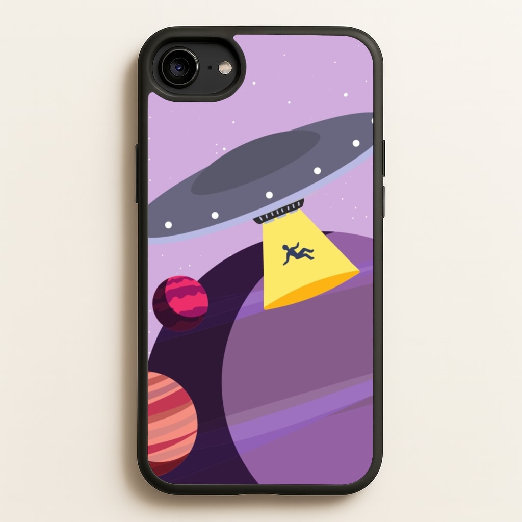 Alien Invasion - Space  - Space Phone Case for iPhone 6 / 7 / 8 / SE