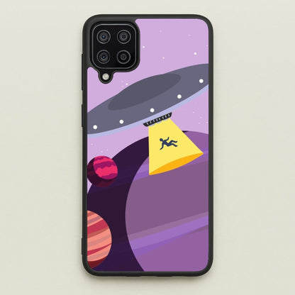 Alien Invasion - Space  - Space Phone Case for Galaxy A12
