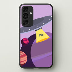 Alien Invasion - Space  - Space Phone Case for Galaxy A55