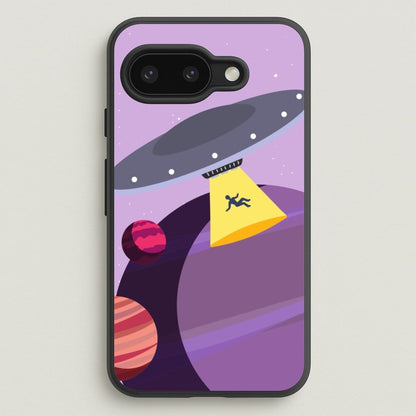 Alien Invasion - Space  - Space Phone Case for Google Pixel 9a
