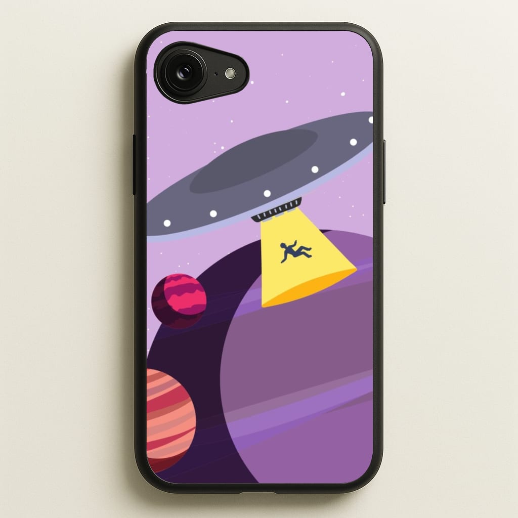 Alien Invasion - Space  - Space Phone Case for iPhone 16e