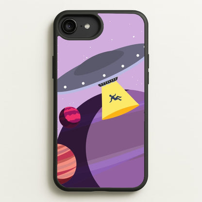 Alien Invasion - Space  - Space Phone Case for iPhone 6 Plus / 7 Plus / 8 Plus