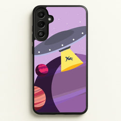 Alien Invasion - Space  - Space Phone Case for Galaxy A36