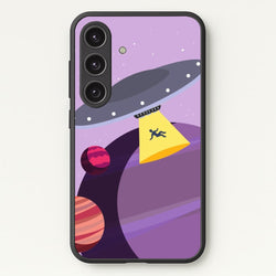 Alien Invasion - Space  - Space Phone Case for Galaxy S24 Plus