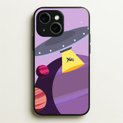 Alien Invasion - Space  - Space Phone Case for iPhone 14 Plus