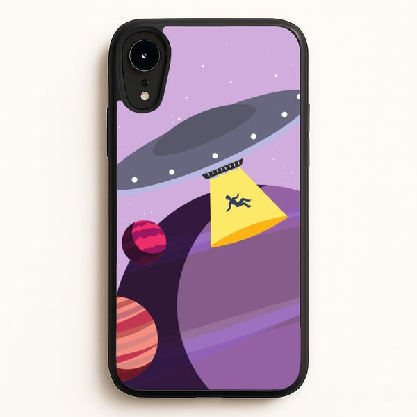 Alien Invasion - Space  - Space Phone Case for iPhone XR