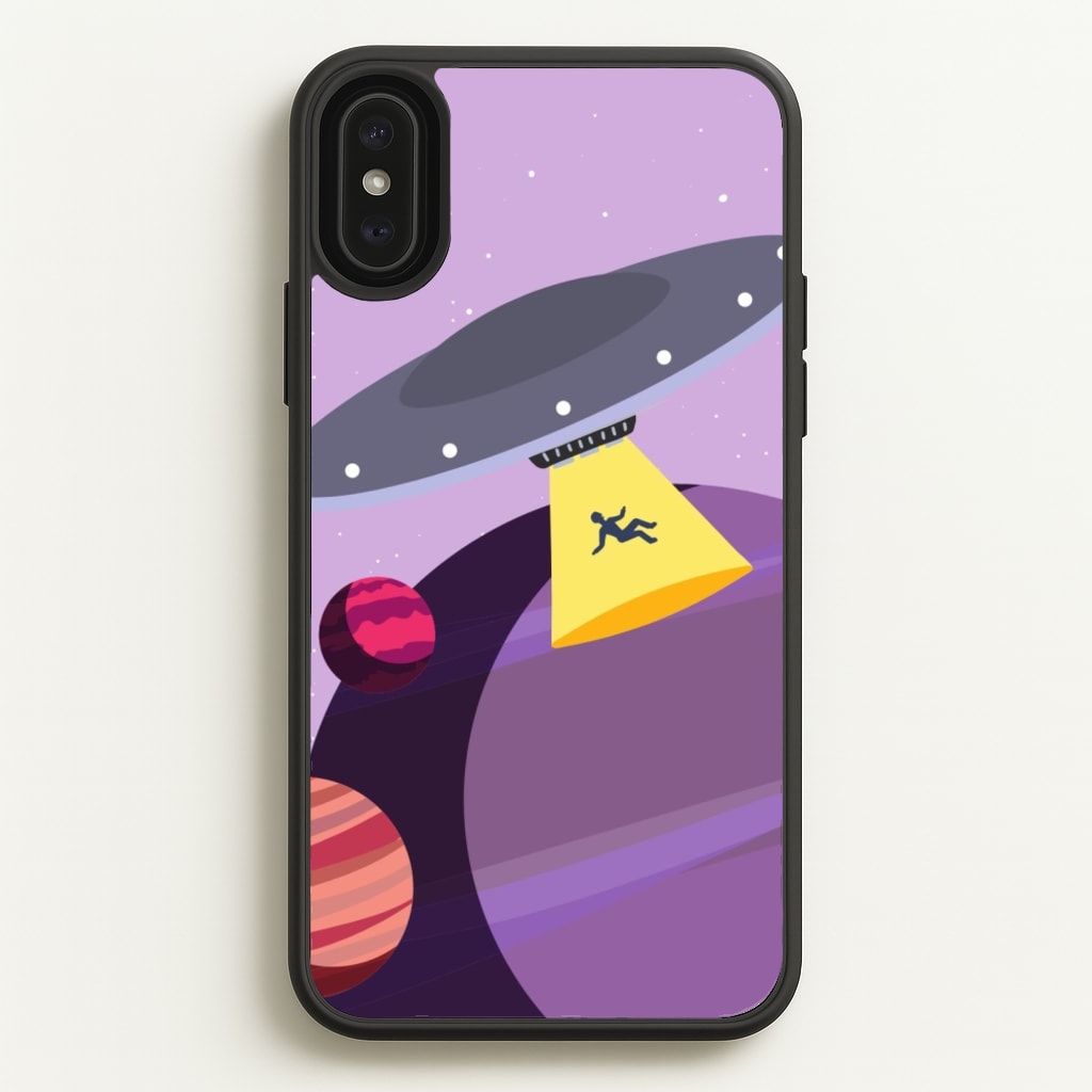 Alien Invasion - Space  - Space Phone Case for iPhone XS Max