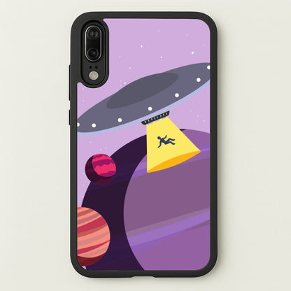 Alien Invasion - Space  - Space Phone Case for Huawei P20