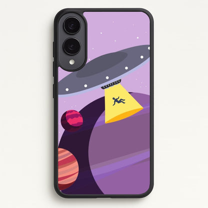 Alien Invasion - Space  - Space Phone Case for Galaxy S25 Edge