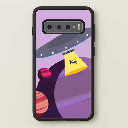 Alien Invasion - Space  - Space Phone Case for Galaxy S10