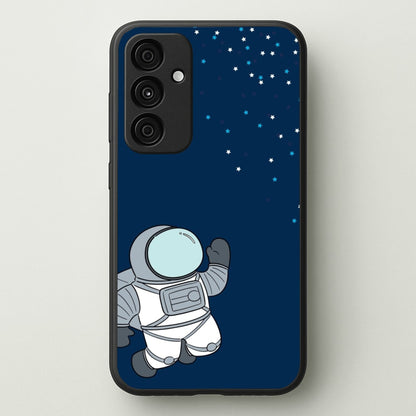 Astronaut Bobbling - Space  - Space Phone Case for Galaxy A55