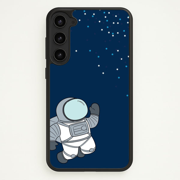 Astronaut Bobbling - Space  - Space Phone Case for Galaxy S23 Plus