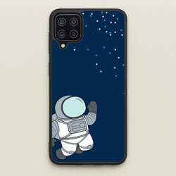 Astronaut Bobbling - Space  - Space Phone Case for Galaxy A12