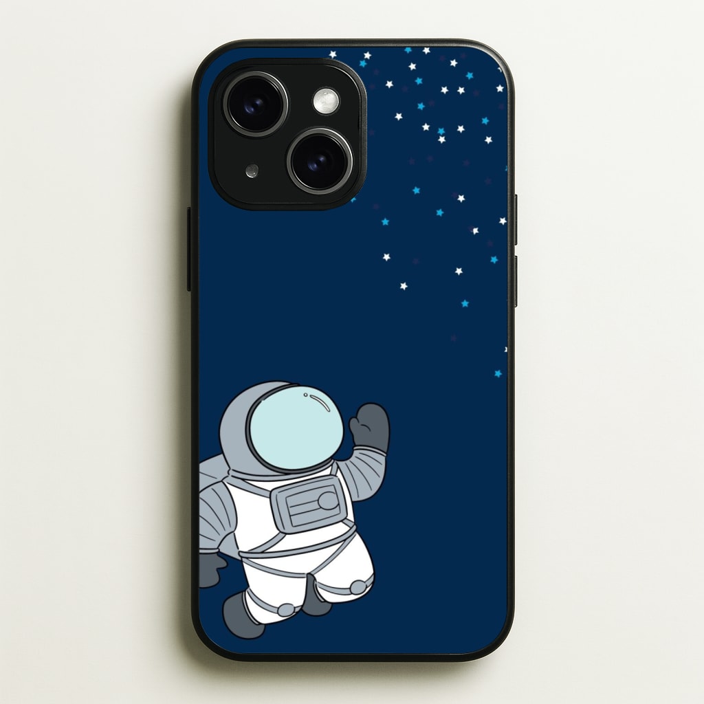 Astronaut Bobbling - Space  - Space Phone Case for iPhone 15