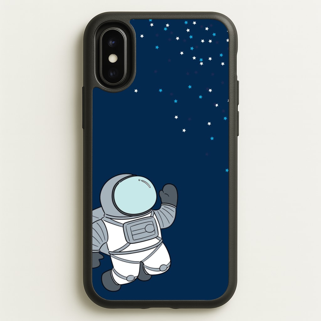 Astronaut Bobbling - Space  - Space Phone Case for iPhone X / XS
