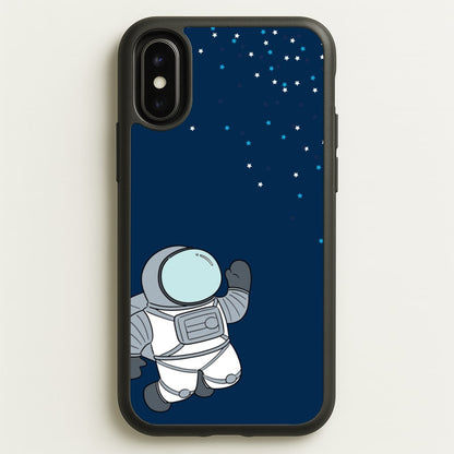 Astronaut Bobbling - Space  - Space Phone Case for iPhone X / XS