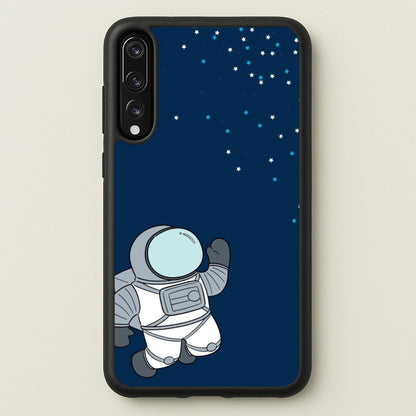 Astronaut Bobbling - Space  - Space Phone Case for Huawei P20 Pro