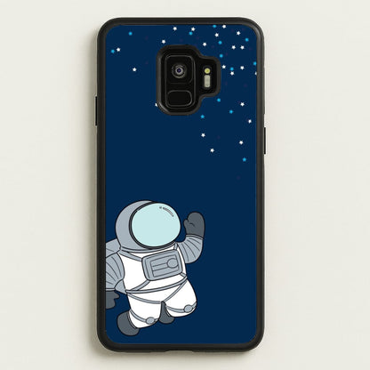 Astronaut Bobbling - Space  - Space Phone Case for Galaxy S9
