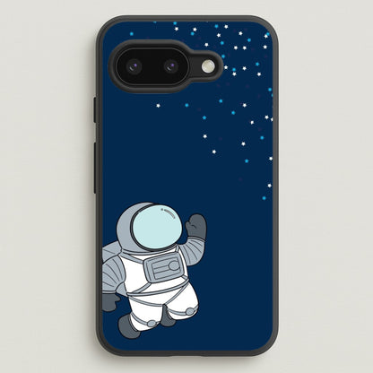 Astronaut Bobbling - Space  - Space Phone Case for Google Pixel 9a
