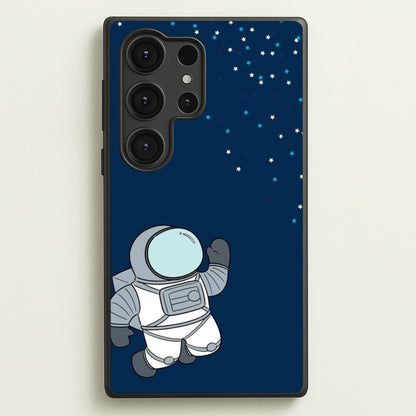 Astronaut Bobbling - Space  - Space Phone Case for Galaxy S25 Ultra